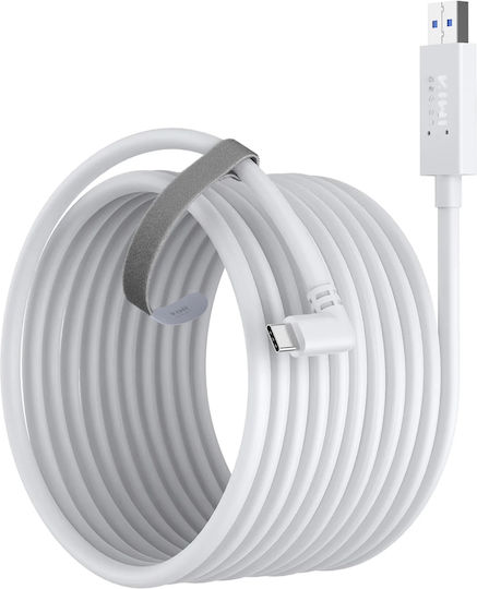 KIWI Design Winkel HDMI-Kabel männlich - HDMI-Stecker männlich 5m Weiß