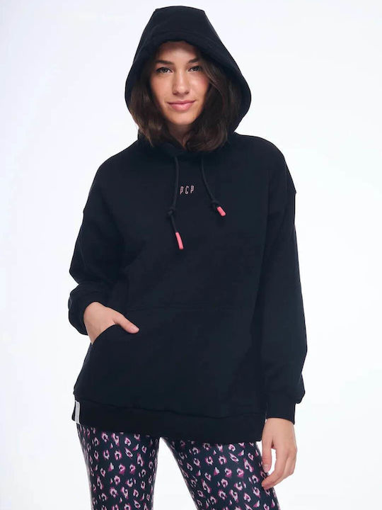 PCP Women's Hooded Sweatshirt Black