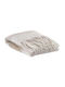 Vivaraise Isabel Armchair Throw Crinkled 130x160cm Natural