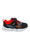 Kids Sneakers with Scratch Black