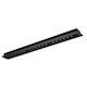 VK Lighting LED Kommerzielle lineare Beleuchtung Leuchte Wand 18W Warmes Weiß IP20 B47xT5.5xH4.2cm
