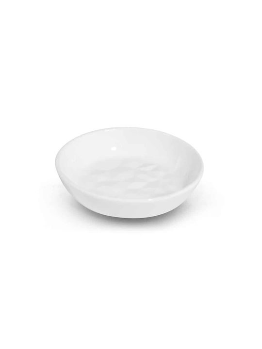 Le Coq Porcelaine Μπωλ Σερβιρίσματος Στρογγυλό από Πορσελάνη Λευκό με Διάμετρο 7.5εκ. 12τμχ