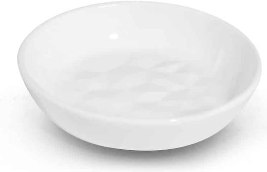 Le Coq Porcelaine Μπωλ Σερβιρίσματος Στρογγυλό από Πορσελάνη Λευκό με Διάμετρο 7.5εκ. 12τμχ