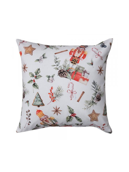 Dimeco Christmas Decorative Pillow Case Multicolour 45x45cm