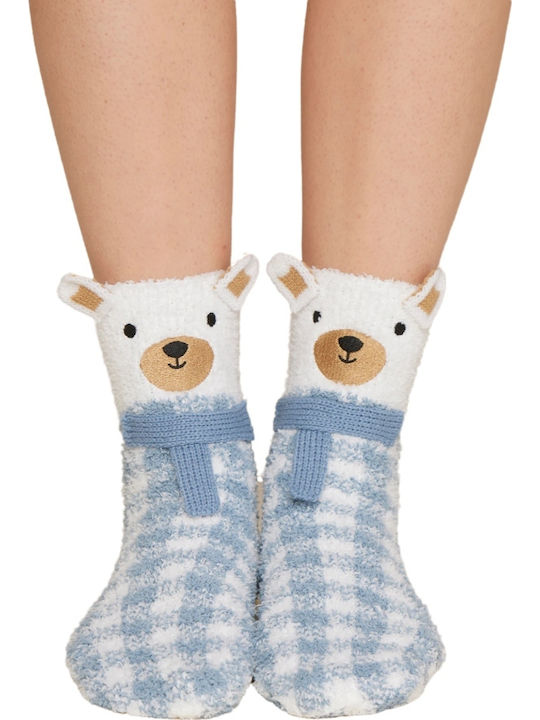 Noidinotte Kindersocken Rutschfest Blue Raff - ...