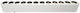 VK Lighting Commercial Linear LED Ceiling Light 8W Warm White IP20