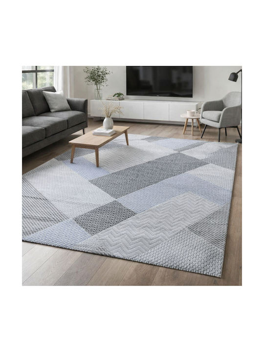 Saray Home Delux Covor Rectangular Albastru