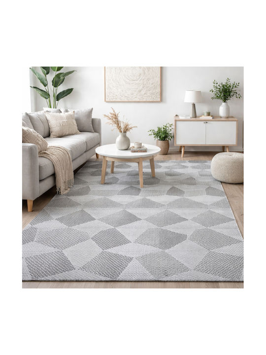 Saray Home Delux Килим Правоъгълена Сив