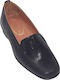Leather Women's Moccasins in Black Color