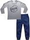 Fantastic Kids Kids' Pajamas Winter Gray Hero