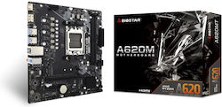 Biostar A620MT Ver. 6.0 Placă de bază Micro ATX cu AMD AM5 Socket