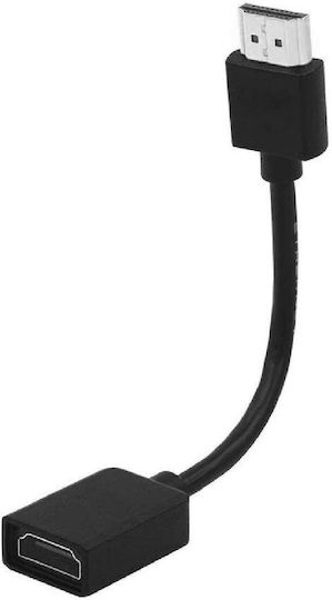 Powertech Converter HDMI male to HDMI female 1pcs CAB-H167
