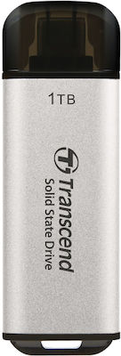 Transcend Esd300s 1TB USB 3.2 SSD Stick mit Verbindung USB-C Gray