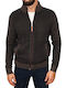 Men's Knitted Cardigan Blue
