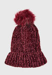 Funky Buddha Pom Pom Beanie Beanie Knitted in B...