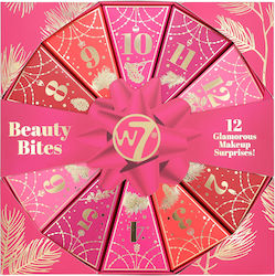 W7 Cosmetics 12 Days Beauty Bites Makeup Set Advent Calendar