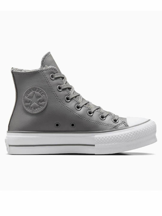 Chuck Taylor All Star Lift Μποτάκια Γκρι