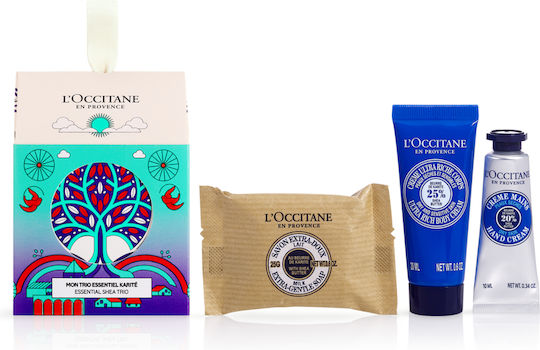 L'Occitane Shea Essential Trio Holiday Ornament Σετ Περιποίησης