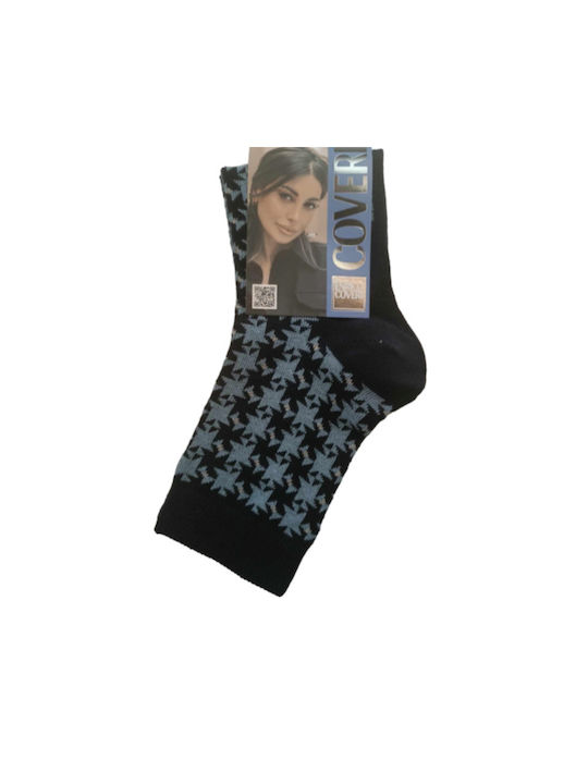 Enrico Coveri Socken Hellblau 1Pack