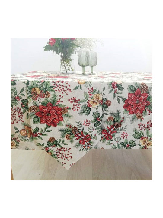 Dimeco Christmas Tablecloth Runner Multicolour L100xW33cm 1pcs