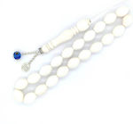 Κομπολογάδικο Graven Camel Bone Worry Beads with 21 Beads White