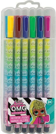 MGA Μαρκαδόροι Ζωγραφικής Λεπτοί Σετ 12 χρώματα