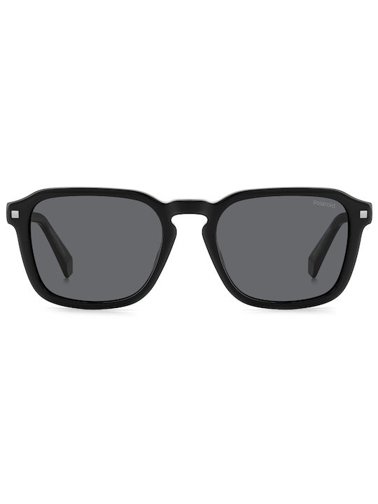 Polaroid Sunglasses with Black Plastic Frame and Black Lens PLD4156/S/X 807/M9