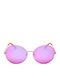 Stella McCartney Unisex Sonnenbrille mit Rosa Metall Gestell und Rosa Linse SK0032S 005