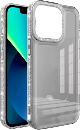 Diamond Bling Back Cover Silicon Transparent (Nokia C31Realme C31)