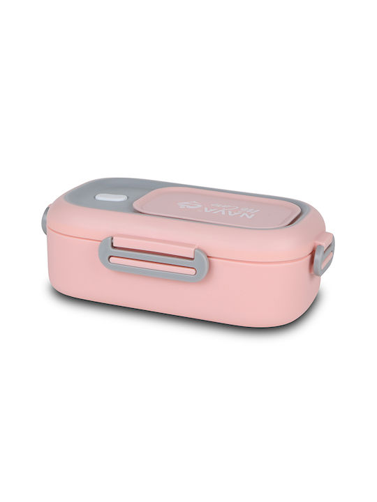 Nava Inox Lunch Box Pink 800ml