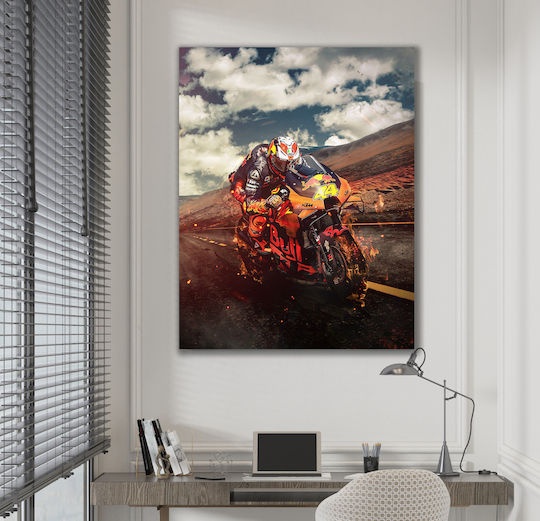 Motogp Pol Espargaro Gemälde auf Leinwand 80x120cm