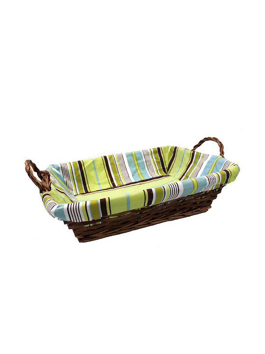 Bamboo Decorative Basket 30x38x10cm