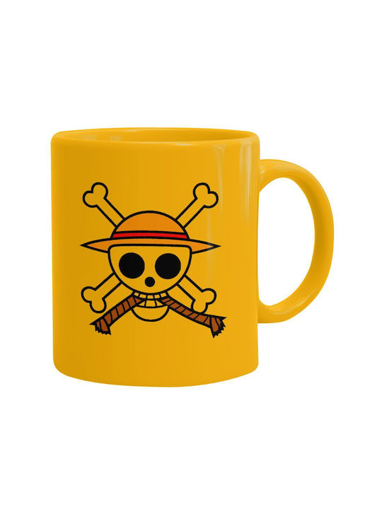 Koupakoupa Ceramic Cup Yellow 330ml