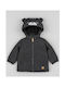 Losan Kids Casual Jacket Short with Hood Black