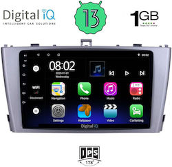 Digital IQ Ηχοσύστημα Αυτοκινήτου για Toyota Avensis 2009-2015 (Bluetooth/USB/WiFi/GPS) με Οθόνη Αφής 9"