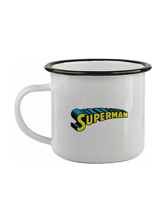 Koupakoupa Becher Emaille Weiß 340ml