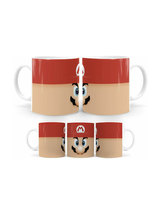 Koupakoupa Flat Mug Ceramic Multicolored 330ml