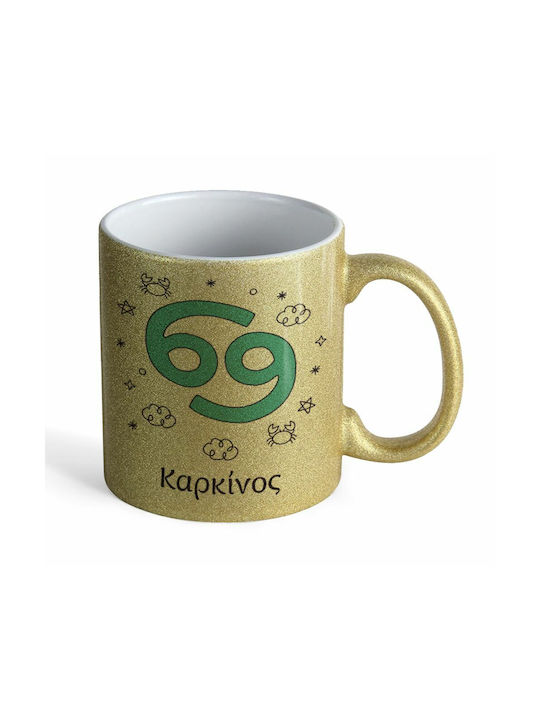 Koupakoupa Sternzeichen Krebs Becher Keramik Go...
