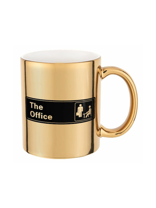 Koupakoupa Office Porcelain Cup Gold 330ml