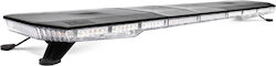 AMiO Μπάρα Σήμανσης Αυτοκινήτου LED 12 / 24V 116.84cm με Πορτοκαλί Φωτισμό