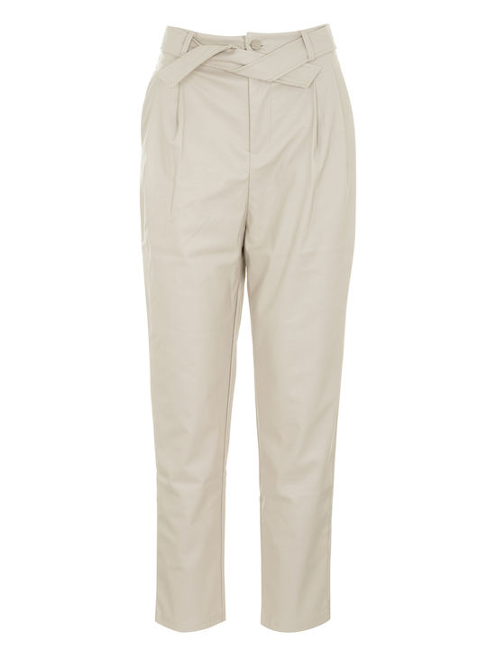 Pant Women's Fabric Trousers White