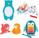 Ludi Bath Toys Παιχνίδι Μπάνιου για Νεογέννητα 6τμχ