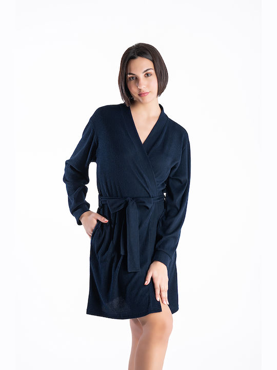 Rachel Winter Damen Robe Blau