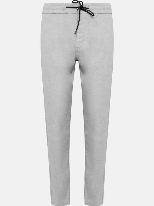 Boss Παντελόνι Chino Γκρι