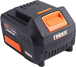 Finder Μπαταρία Εργαλείου Λιθίου 18V 197236 Finder Μπαταρία Εργαλείου Λιθίου 18V 197236