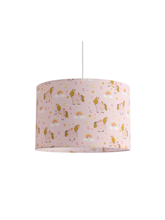 Veis Lumină de tavan pentru copii Ceiling Light cu suport pentru bec E27 Pink