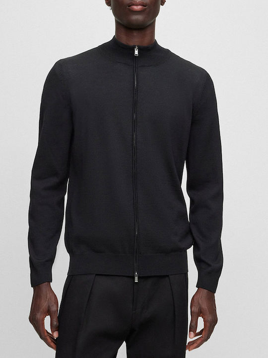 Boss Balonso Strickjacke Schwarz