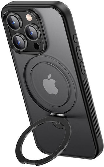Ugreen LP764 Umschlag Rückseite Silikon Schwarz (iPhone 15 Pro Max)