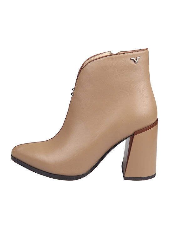 19V69 Women's Ankle Boots Beige