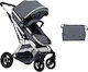 Kikka Boo Scarlett Adjustable Baby Stroller Suitable for Newborn Dark Grey